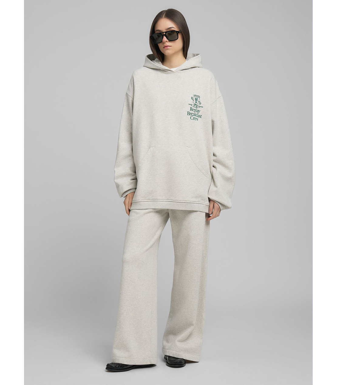 ワイドレッグスポーツパンツ（セットアップ）